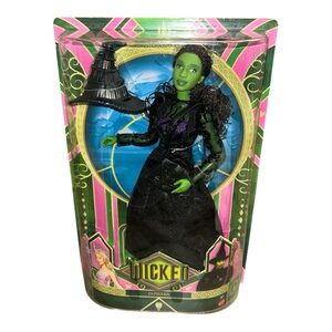 2024 Mattel Wicked Movie Elphaba Fashion Doll NIB